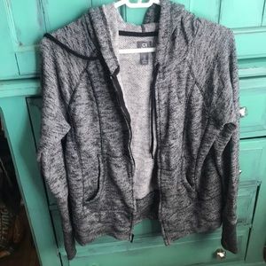 Heather grey hoodie